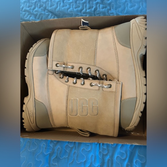 New UGG Butte Mono Boots Mens 8.5 - Picture 5 of 9